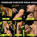 Tondeuse électrique Enchen Spark 3 pour l'aine et le corps, avec lame en céramique respectueuse de la peau pour éviter les coupures, tonte du corps, 1 pièce. image 3