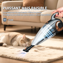 ATSHARK XL-620B Aspirateur à main sans fil rechargeable, autonomie 30 min, faible bruit - 6000 Pa  image 6