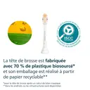 PHILIPS HX9094/87 - Têtes de brosse Sonicare A3 Premium tout-en-un - lot de 4, compatibles avec toutes les brosses à dents Sonicare image 7