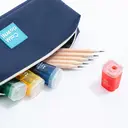 M&G Pencil Sharpeners, 4 Pack Manual Single Hole Pencil Sharpeners with Lid, Compact Portable Sharpeners for Colored Pencils, School and Office Supplies image 6