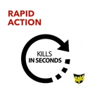 Raid Rapid Action Wasp, Mosquito & Fly Killer Aerosol Spray 300ml image 2
