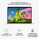 APPLE MacBook Air 15″ avec Puce M4 2025, CPU 10 cœurs, GPU 10 cœurs, 16 Go RAM + 256 Go SSD - Lumière stellaire image 7