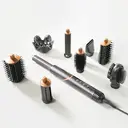 Uniorange M8 8-in-1 Multi-Styler Haardroger, 1400W Vermogen & 200 Mln. Ionen, 110.000 TPM Hoge Snelheidsmotor, Droogt 4x Sneller, Volledig Accessoirepakket Inbegrepen image 9