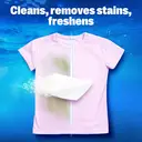 OceanSaver Eco Laundry Detergent Sheets | Non-Bio | Eco-Friendly, Biodegradable & Freshly Scented | Zero-Waste & Removes Tough Stains | Vegan, Plastic & Cruelty-Free | Plant Based Formula (30 Washes) image 3