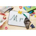 STABILO MARKdry Coffret de 4 crayons marqueurs pour tableau blanc avec taille-crayon et chiffonnette image 3
