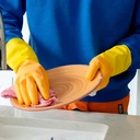 Marigold Kitchen Gloves, Large (2 Pack) image 3