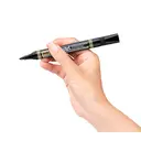 Pentel N850 Permanent Marker Bullet Tip Black Pack of 12 image 2