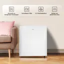 TCL RF60DWE0 45 L Kompakter Mini-Tischkühlschrank für Getränke, Snacks und Lebensmittel, verstellbare Füße, gehärtetes Glasregal, Energieklasse E, leise für Zuhause und Büro image 4