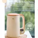 Bear 6 Temperature Settings with 1.7 L Stainless Steel Kettle White ZDH-C17V3, 1800-2200 W, Microprocessor Touch Panel, BPA-Free, Imported Temperature Controller, Boil Dry Protection, Automatic Shut-Off Electric,white image 5