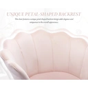 CHAIRUS Ya-Home Chaise de bureau pivotante avec hauteur réglable et roulettes - Rose clair image 3