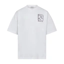 Resteröds T-shirt avec imprimé Dev en 100 % coton banc - Taille L image 0