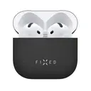 FIXED Coque protégante veloutée pour Apple AirPods - Noir image 0