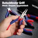 WORKPRO W001305 Mini Precision Pliers Set, Jewellery Pliers, 5 Pieces image 2