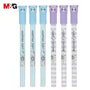 M&G So Many Cats Gel Pens, 6 Pack Blue Ink Gel Pens, Medium Point 0.7 mm, Cute Cat Design, Quick Dry, Smooth Writing Gel Ink Pens with Cap for Office and School image 0
