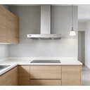 DeLonghi DCH 9006FSS 90cm Chimney Cooker Hood, Ducted OR Recirculation image 1