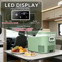 BINGI Compressor Cooler Box 18L Mini Portable Electric Fridge 12/24V DC Electric Freezer Portable Freezer for Car, Truck, Picnic, Camping, and Home Use image 5