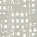 Deconovo Blackout Silver Foil Print Small Check Pair Curtains with 6 White Grommets, 2 Pieces, W97 cm x L114 cm, Light Beige image 6