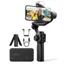 hohem Smartphone Gimbal Stabilizer with Adjustable CCT/RGB Fill Light image 0