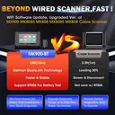 Autel MaxiCOM MK900-BT MK900BT Diagnose-Scanner, kabelloses DoIP-/CAN-Scannen, FD-Scan-Tool, Aktiv-Test, OE-Voll-Diagnose image 1