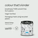 Crown Matt Emulsion Clay White 2.5L image 5