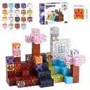 Tokky 100-Piece Magnetic Blocks Mine World Pixel Blocks STEM Montessori Enlightenment Toys Strong Magnetic ABS Safe Material Creative Adventure Building Blocks Color Box Packaging CFD15 image 8