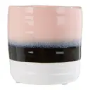 Interiors by Premier Indoor Planter Caldera Dip Dye Ceramic Pink Small image 0