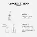 Zooly Embossed Cup Reed Diffuser - Pink Peach Oolong, 100ML, 1 Set image 4