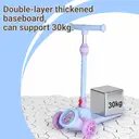 Neuleb Kick Scooter for Kids, 3 Wheel Adjustable Height, Lean-to-Steer, Widen Anti-Slip Deck, Light Up Flashing Wheels, Toddler Scooter for Boys Girls Ages 3-10, Outdoor Indoor Sport Toy Birthday Gift image 7