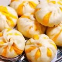 Guanhua Yipin Brioches vapeur bicolores fourrées aux crevettes et aux légumes de saison - 360 g image 2