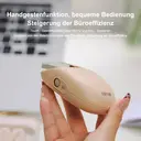 Lofree Wavy Chips Bluetooth-Maus – dual-mode-Verbindung (Bluetooth / 2,4 GHz), 5-stufig einstellbare DPI, 800 mAh Akku, milchtee, EP115 image 8