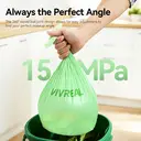 Vivreal Degradable Garbage Bag - Green 10L (100 pieces) | TÜV & BPP Dual Certification, Super Tough, Leak-proof, Environmentally Friendly Corn Starch Material Garbage Bag image 3