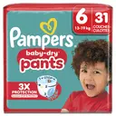 Pampers Baby-Dry Pants, Taille 6, 31 couches-culottes image 0