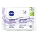 NIVEA Lingettes démaquillantes 3-en-1 pour peaux sensibles - 25 pièces image 0