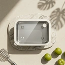 PURECOOK 304 Stainless Steel 3|Piece Deep Food Storage Container Set | Silicone Glass Lids image 2