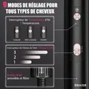 Nicebay Sèche-cheveux à brosse sans balais 110 000 tr/min, 5 fonctions multi-styler pour séchage rapide, bouclage, volume et lissage, brosse soufflante à haute vitesse pour tous les types de cheveux image 4