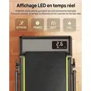 HadMax Tapis de course avec réglage d’inclinaison, 3,0 CV, tapis de course sous bureau avec poignées pliables, télécommande magnétique compacte, supporte jusqu’à 136 kg, pour bureau à domicile image 8