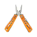 Milestone Camping Multi-Tool Pocket Knife with 10 Functions Orange image 1
