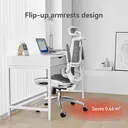 Sihoo M59AS Chaise de bureau ergonomique - Gris image 9