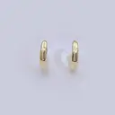Irregular Geometric Hoop Earrings for Women - 18K Genuine Gold Plated Modern Art Design, Premium Fashion Jewelry with Gift Box image 2