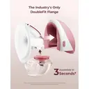 Momcozy M9 Breast Pump - Double Pack-Burgundy image 2