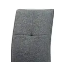 Dining Chair Venezia Cantilever Dark Grey 2pcs image 4