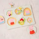 Peppa Pig Wooden Lift Out Puzzle image 1