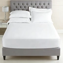 Paoletti Fitted Sheet 100% Cotton 200TC White Double image 3