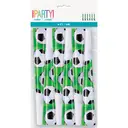 Unique Football Party Horn Noisemakers, 6 pack image 1