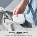 Small Pill Case, Travel Pill Organizer, Small Pill Box, Pill Container for Purse 4 Compartments, Daily Compact Travel Medicine Holder for Vitamins Medication (Grey) image 6