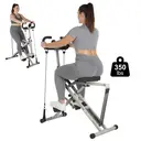 Capelli Sport Machine d'entraînement total du corps | Squat, tirage et cyclisme | Résistance réglable | Gain de place image 0