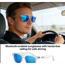 Verbex E13-C White Glasses, AI Glasses, Smart Glasses, Bluetooth Glasses, Music Playback, Call Answering, Wi-Fi Transmission, Voice Wake-up, Weather Forecast image 3