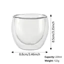 Ju7cer Verre à double paroi - 220 ml image 7