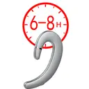 Écouteurs intra-auriculaires VoxorAI C6 argentés à conduction osseuse Bluetooth, modèle populaire, avec contour d'oreille unique. Écouteurs de sport. image 4