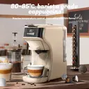 HiBREW H1B 6-in-1 Pods Coffee Maker, 600ml Water Tank, 19 Bar Pressure Extraction, Cold/Hot Mode, LED Indicator, for Kcup/Nes/DG/Espresso Powder image 3